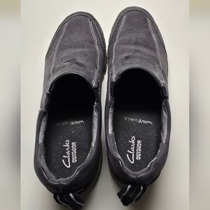 Clarks Women's Blue Slip-On Loafers